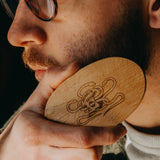 Beechwood and Boar Bristle Beard Brush - Brooklyn Grooming